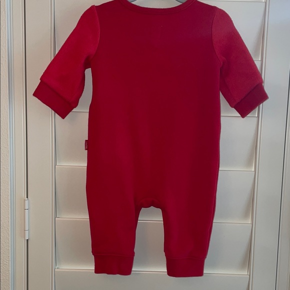 GAP Red Santa Beard Baby Bodysuit - Picture 4 of 4
